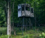 hunting blind for sale 68VT - Modular Archery Deer Hunting Blind with Tinted Windows
