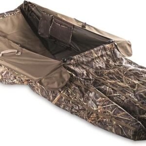 Guide Gear Layout Camo Ground Blind for Waterfowl, Goose, Duck, Turkey Hunting RT Max-7