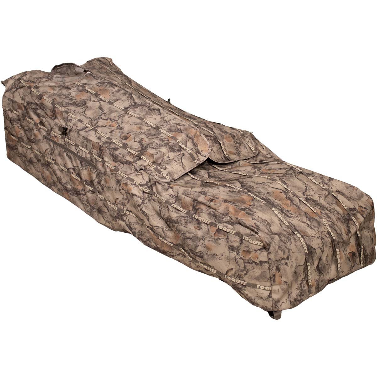 Goosebuster 2.0 Layout Blind in Natural Gear Camo - Image 2