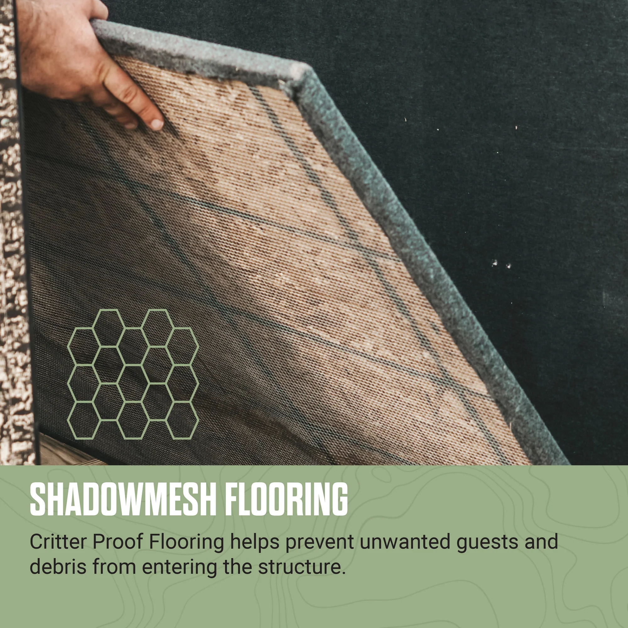 Hunting Blinds For Sale 6x8 Octagon Combo - Image 5