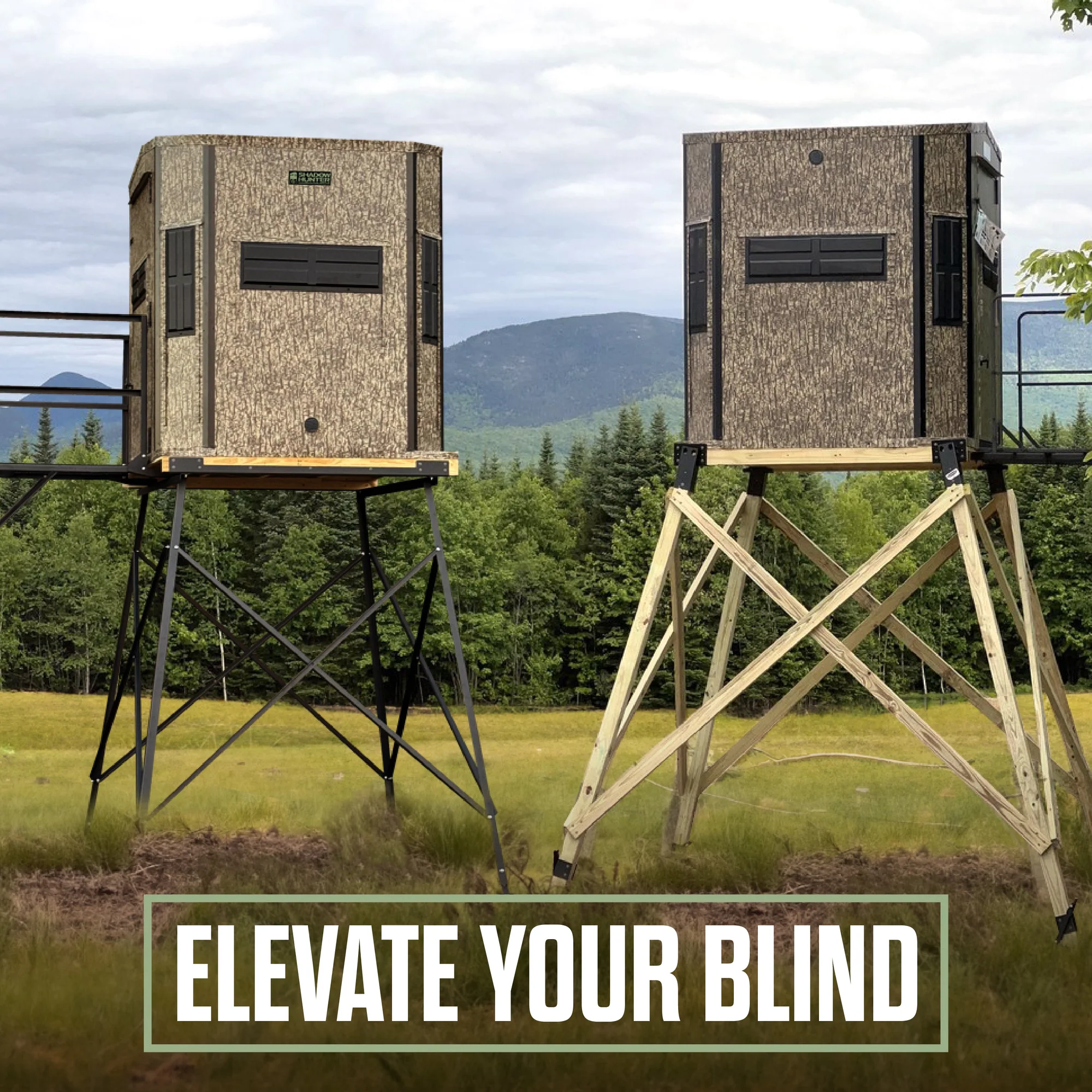 Hunting blinds for sale 5x6 Octagon Combo - Image 4