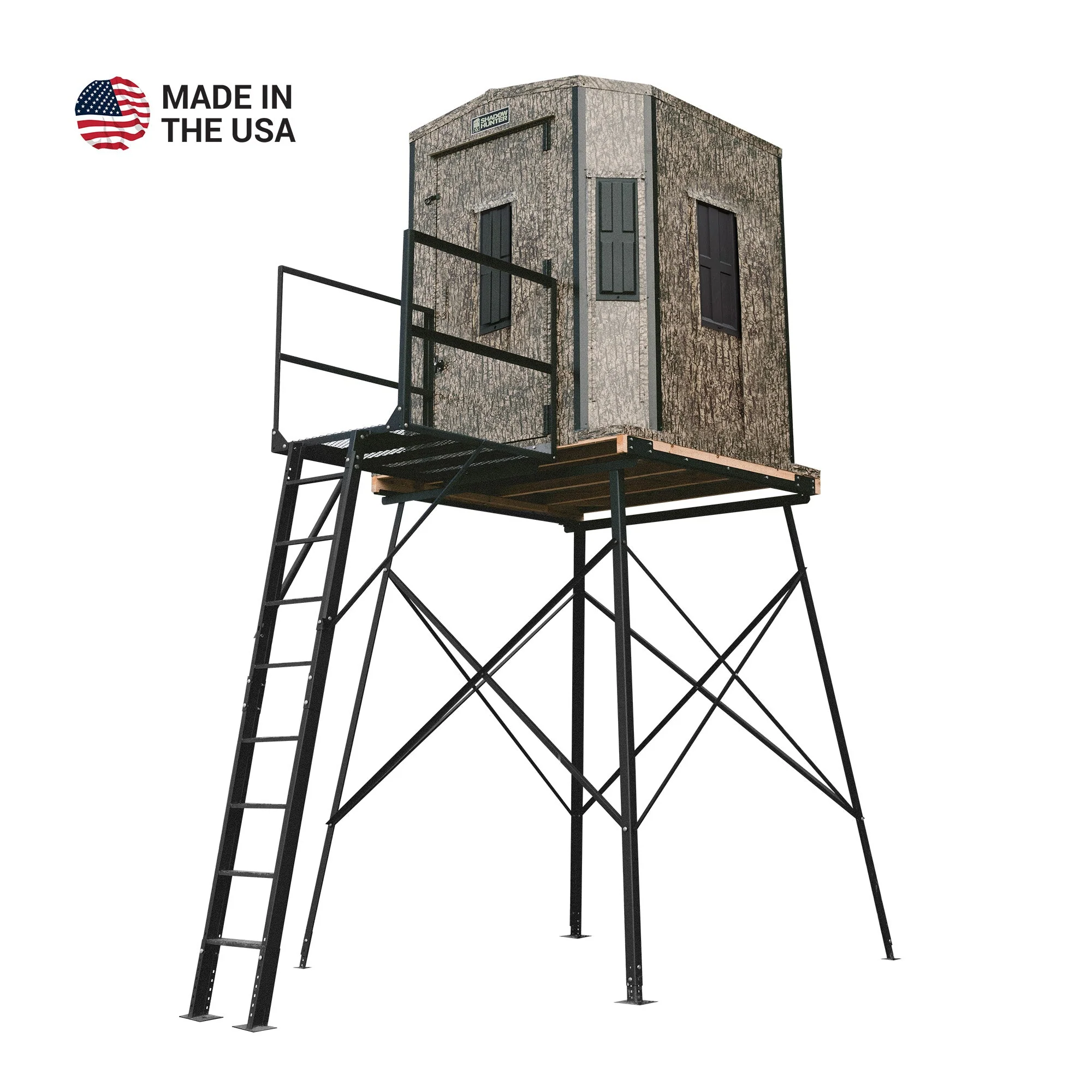 Hunting Blinds For Sale 6x8 Octagon Combo - Image 3