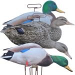 FLATS Mallard Duck Motion Silhouette, Flocked