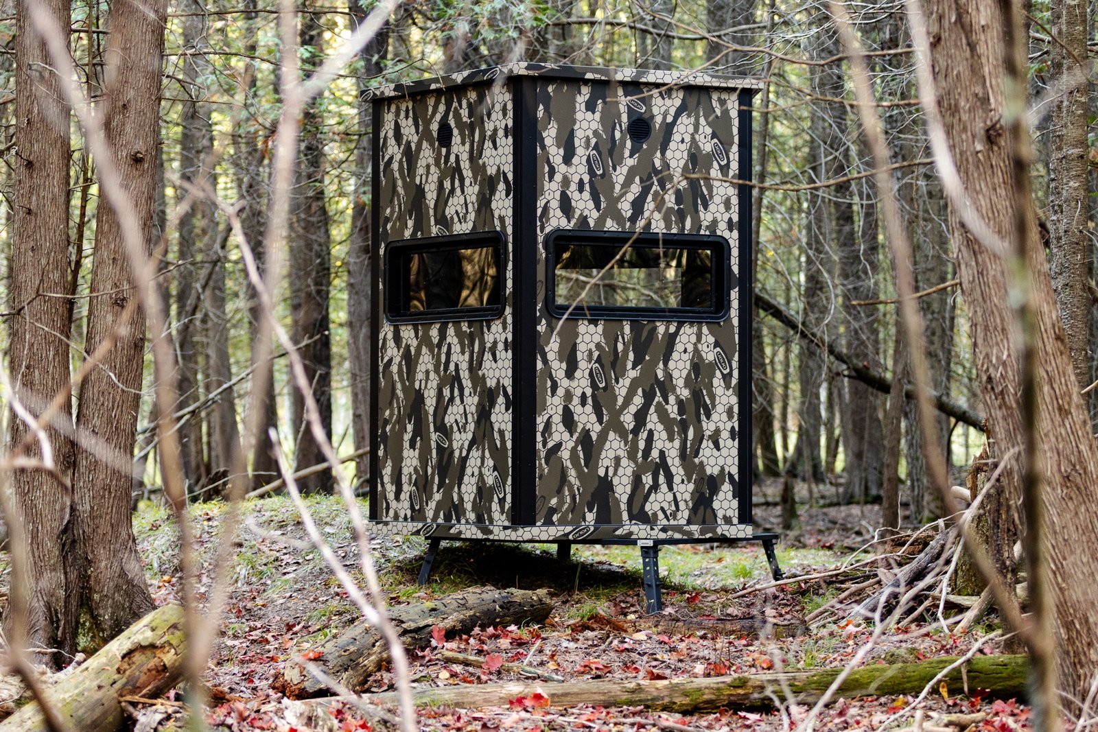 12" Ground Leveling Hunting Blind Stand - Image 2