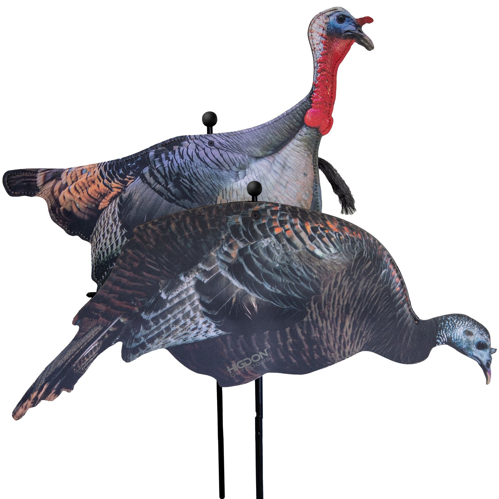 FLEX Turkey Tom and Hen Silhouette