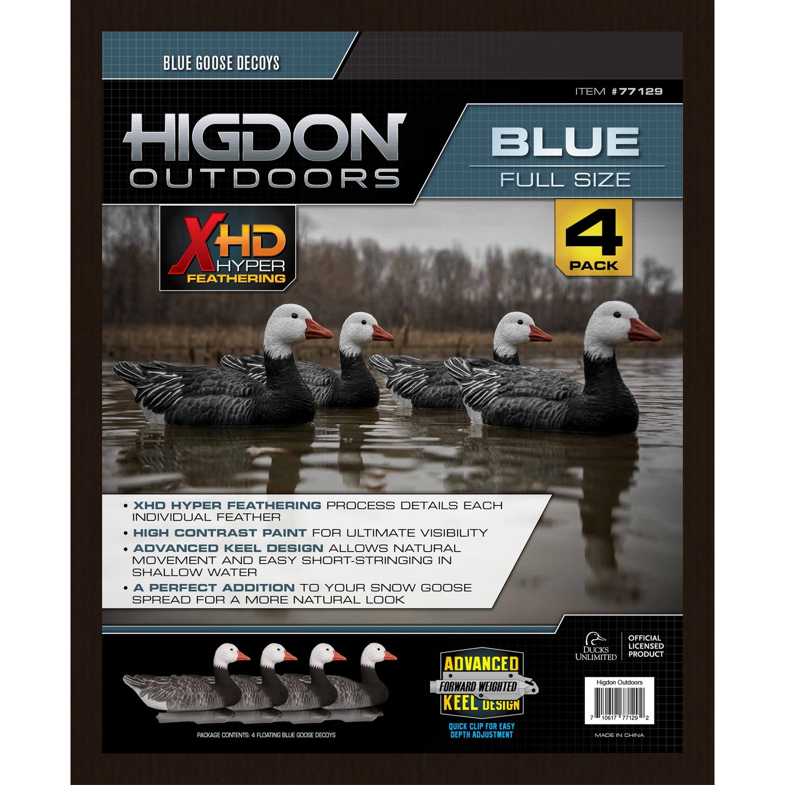 Full-Size Goose Floater-Blue - Image 4