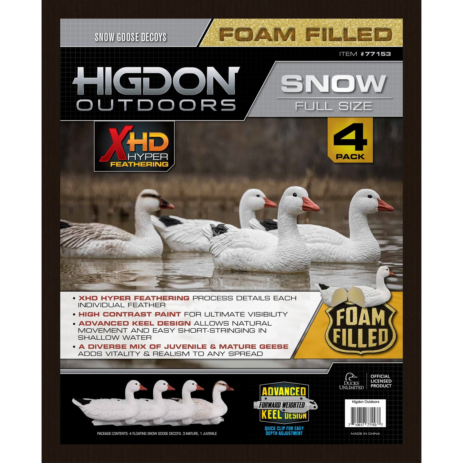 Full-Size Goose Floater-Snow - Image 5