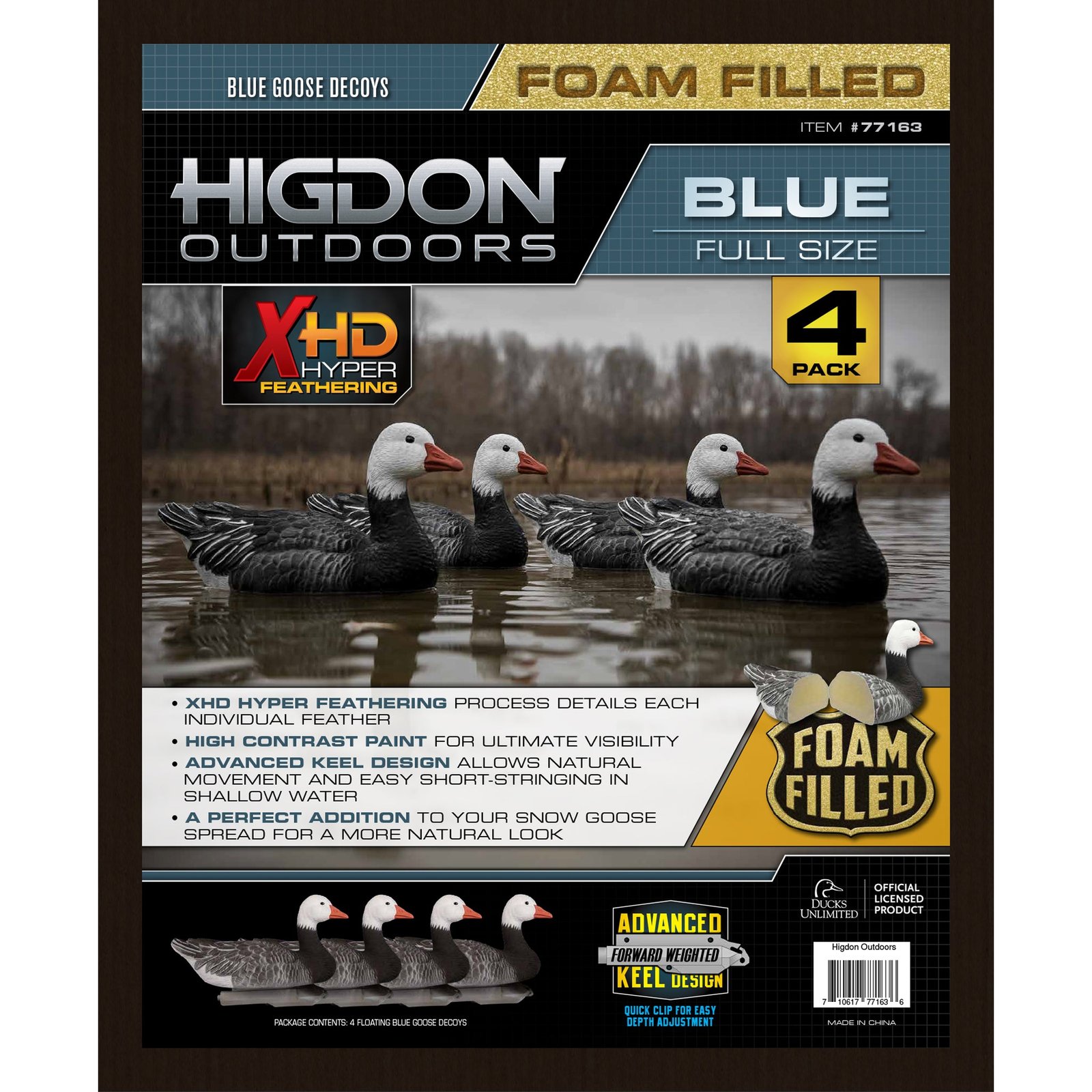 Full-Size Goose Floater-Blue - Image 5