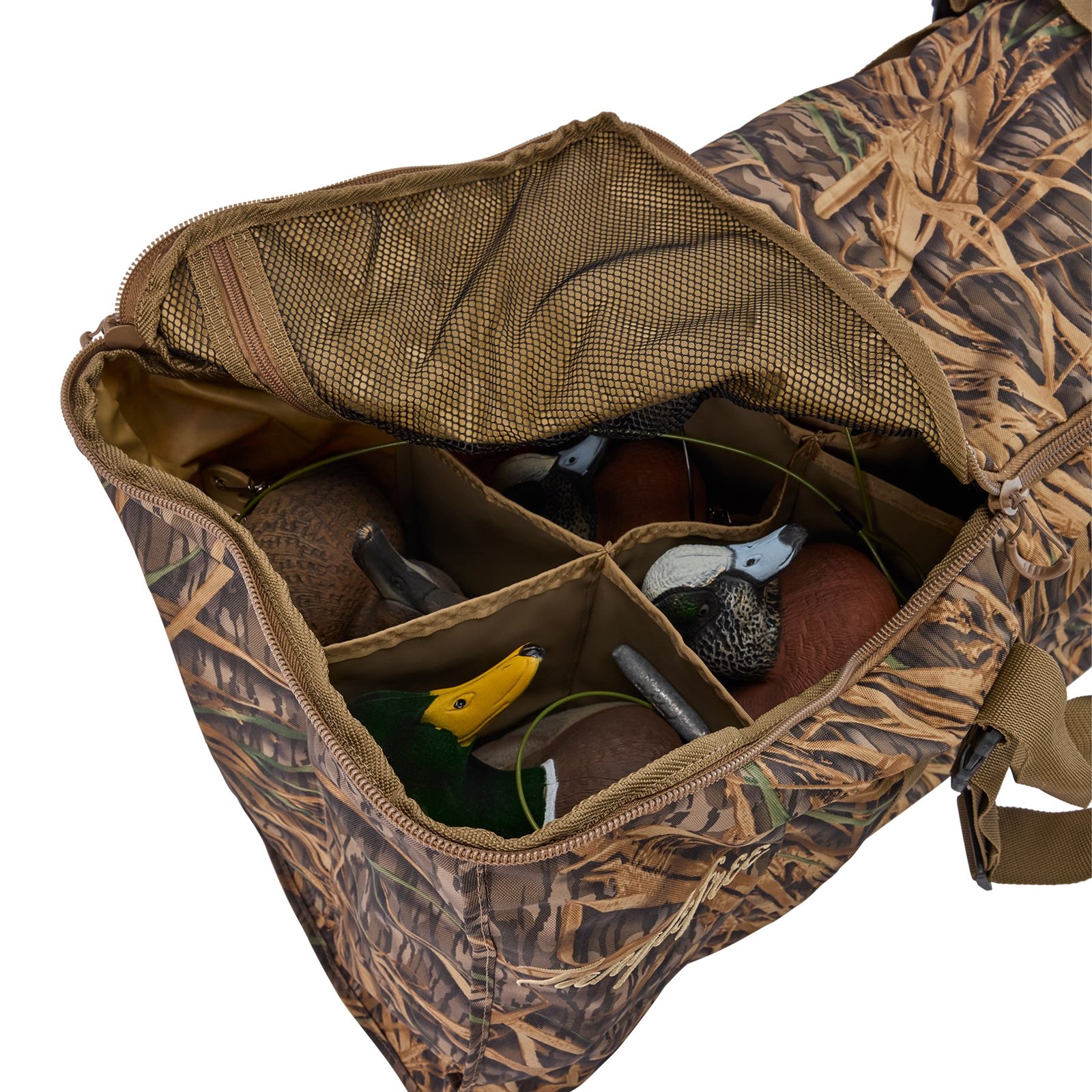 Deluxe 12 Slot Duck Decoy Bag – Original Shadow Grass - Image 3