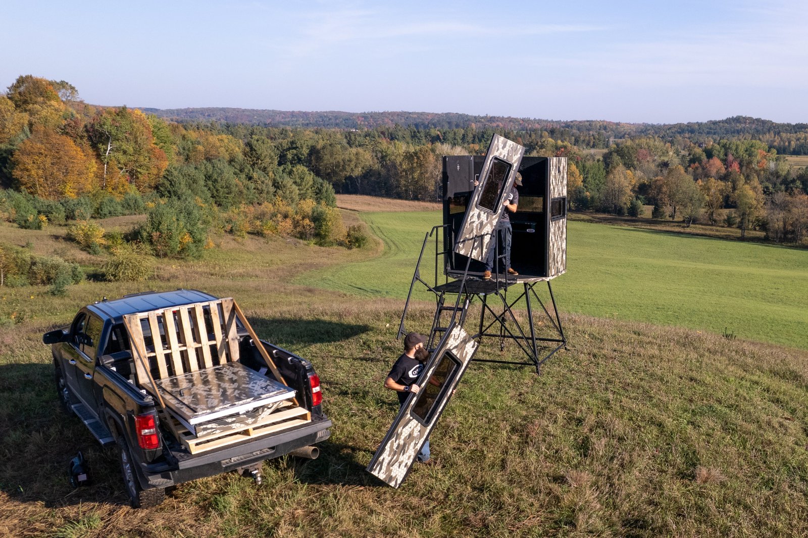 Orion 68VT - Modular Archery Deer Hunting Blind with Tinted Windows - Image 7