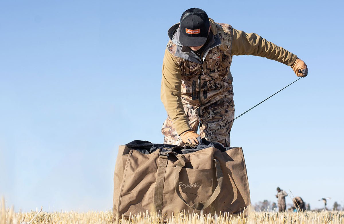 12 Slot Full Body Duck Decoy Bag - Dirt - Image 5