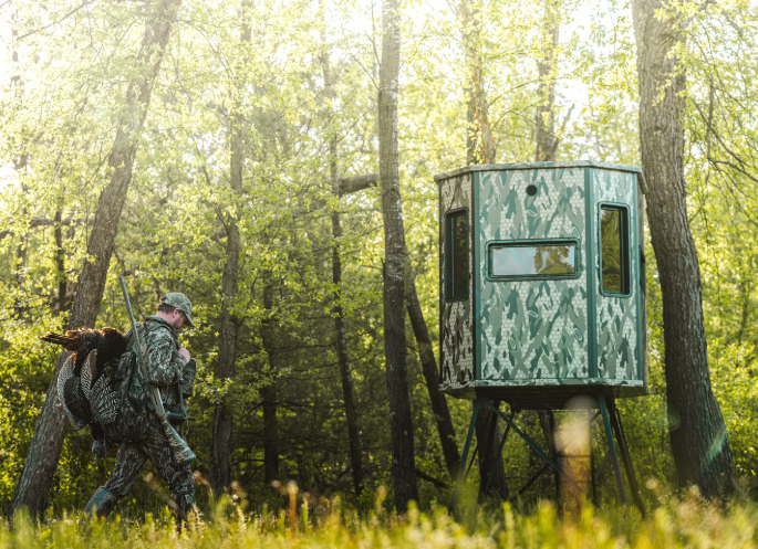Orion 68VT - Modular Archery Deer Hunting Blind with Tinted Windows - Image 4
