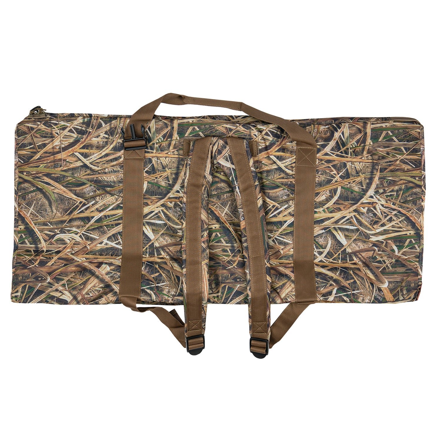 Deluxe 12 Slot Duck Decoy Bag – Shadow Grass Blades - Image 2