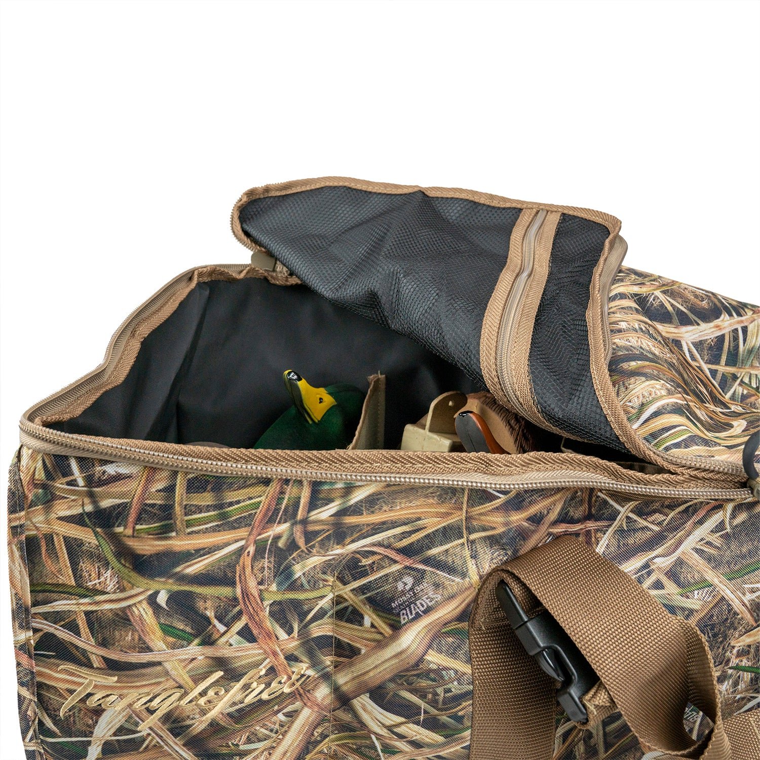 Deluxe 12 Slot Duck Decoy Bag – Shadow Grass Blades - Image 3